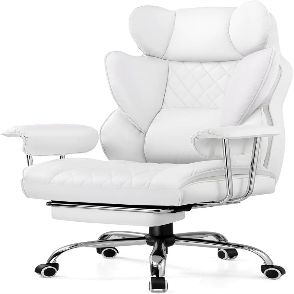 Silla Gamer Gtplayer Ergonómica Con Soporte Lumbar Reposabrazos Suaves Y Reposapiés Fijos img #1