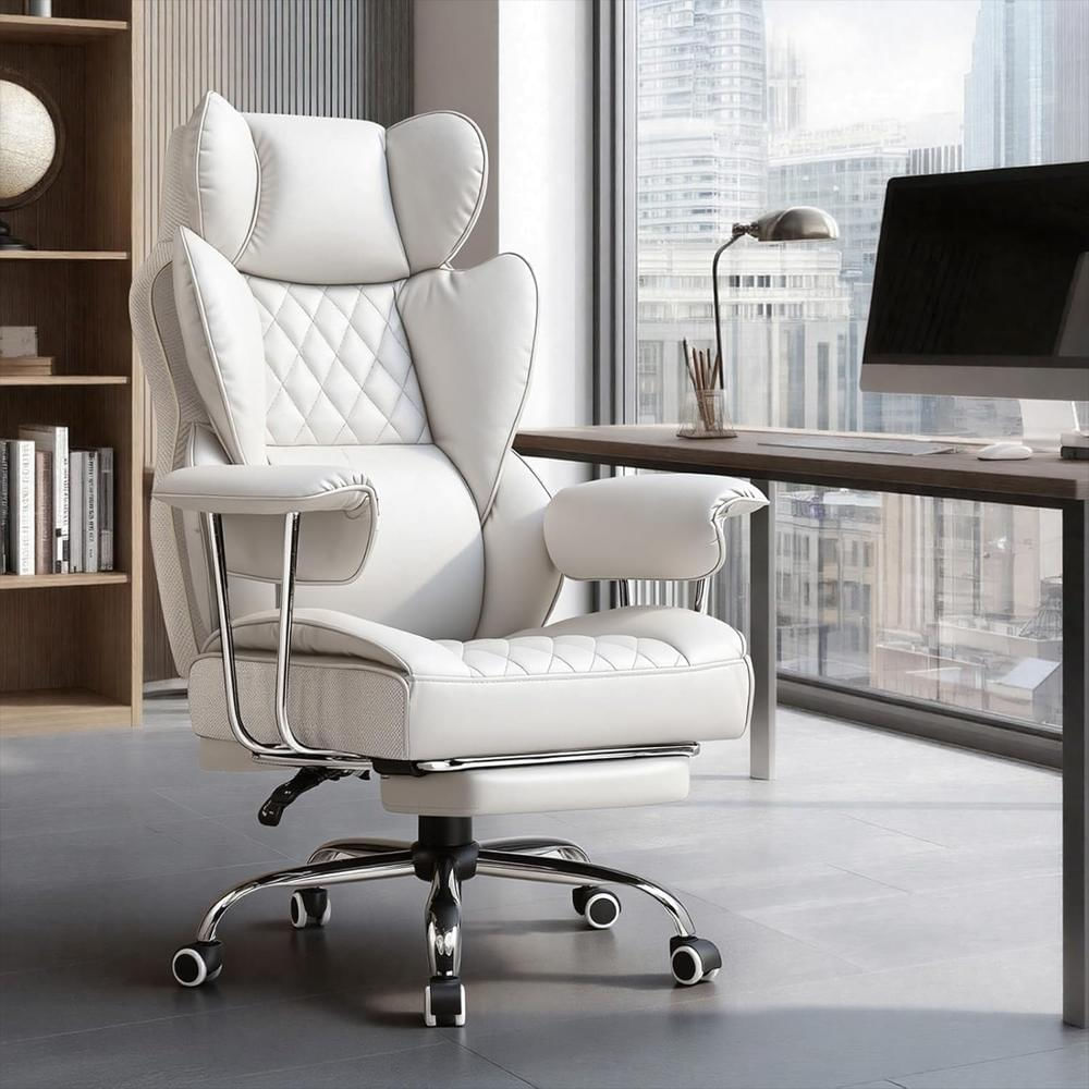 Silla Gamer Gtplayer Ergonómica Con Soporte Lumbar Reposabrazos Suaves Y Reposapiés Fijos img #2