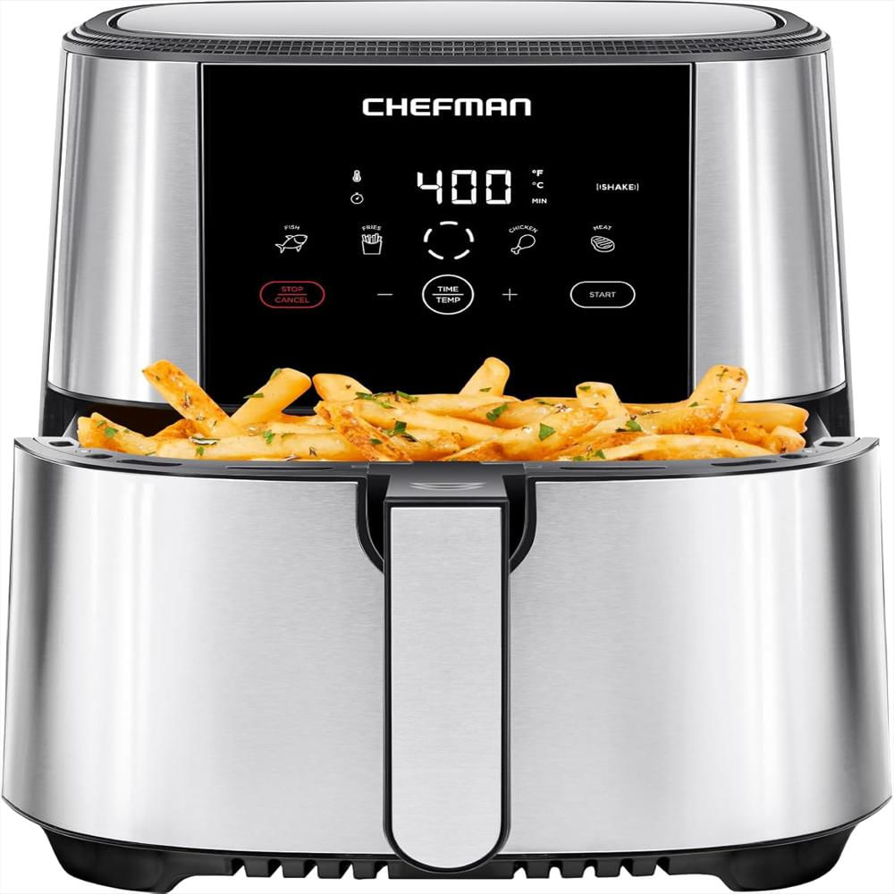 Freidora De Aire Chefman Táctil 5 Cuartos Digital Con Preajustes Antiadhesiva img #1