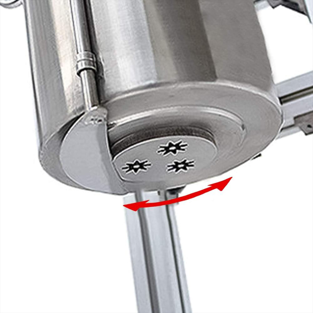 Máquina De Churros Aldkitchen Freidora 20 Litros Soporte En L 3 Boquillas Intercambiables img #4