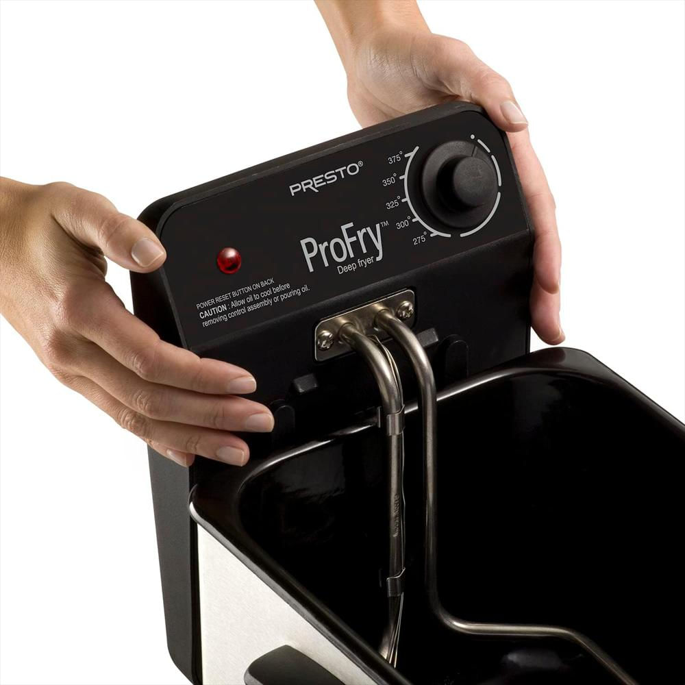 Freidora Presto Acero Inoxidable 8 Tazas Elemento Inmersión 1800 Vatios img #5