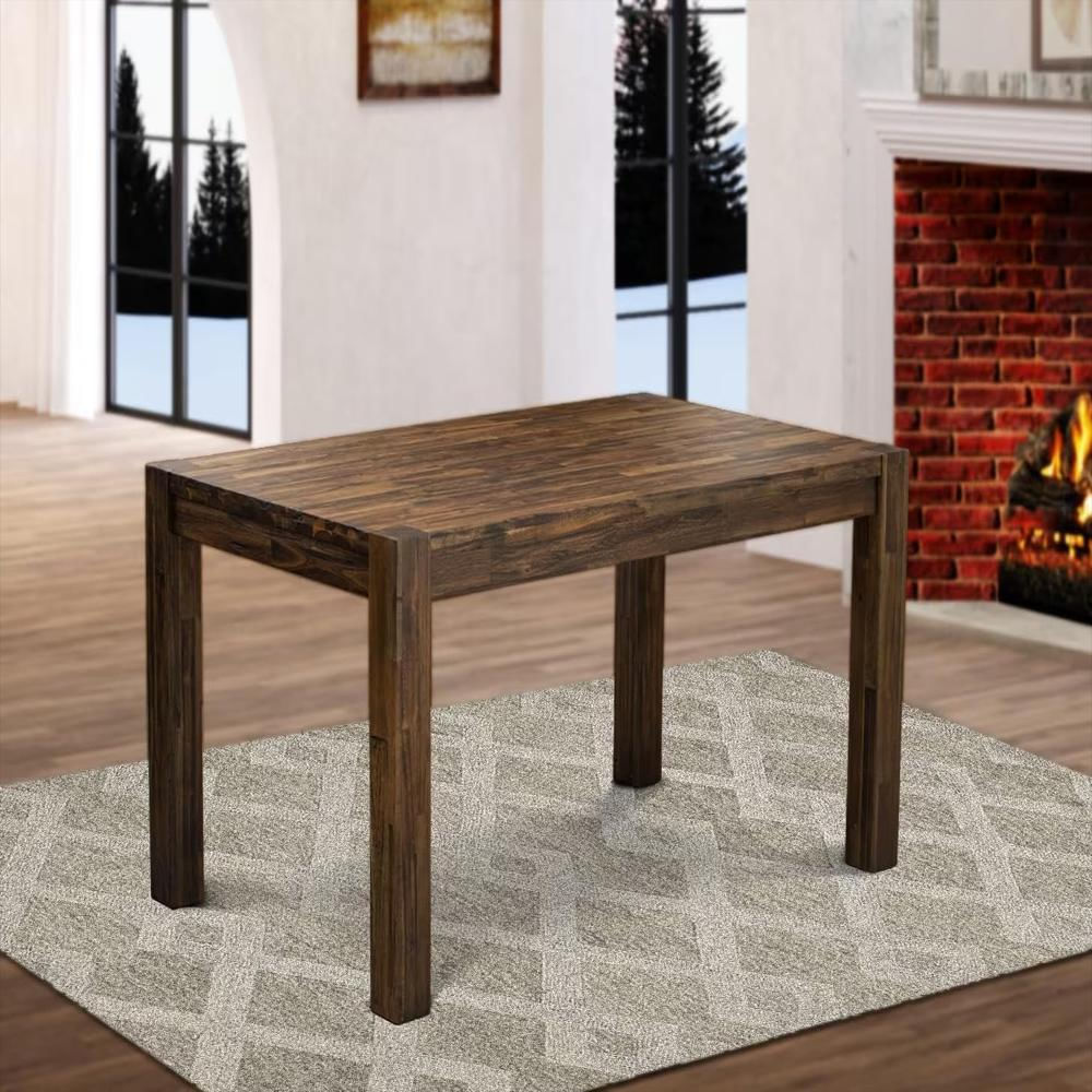 Mesa De Comedor East West Furniture Rectangular Madera Color Jacobeo 152 Cm img #2