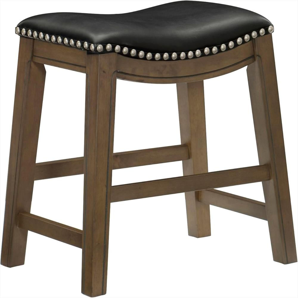 Taburete De Bar Lexicon Madera Maciza Estilo Silla De Montar Versátil Para Comedor img #1