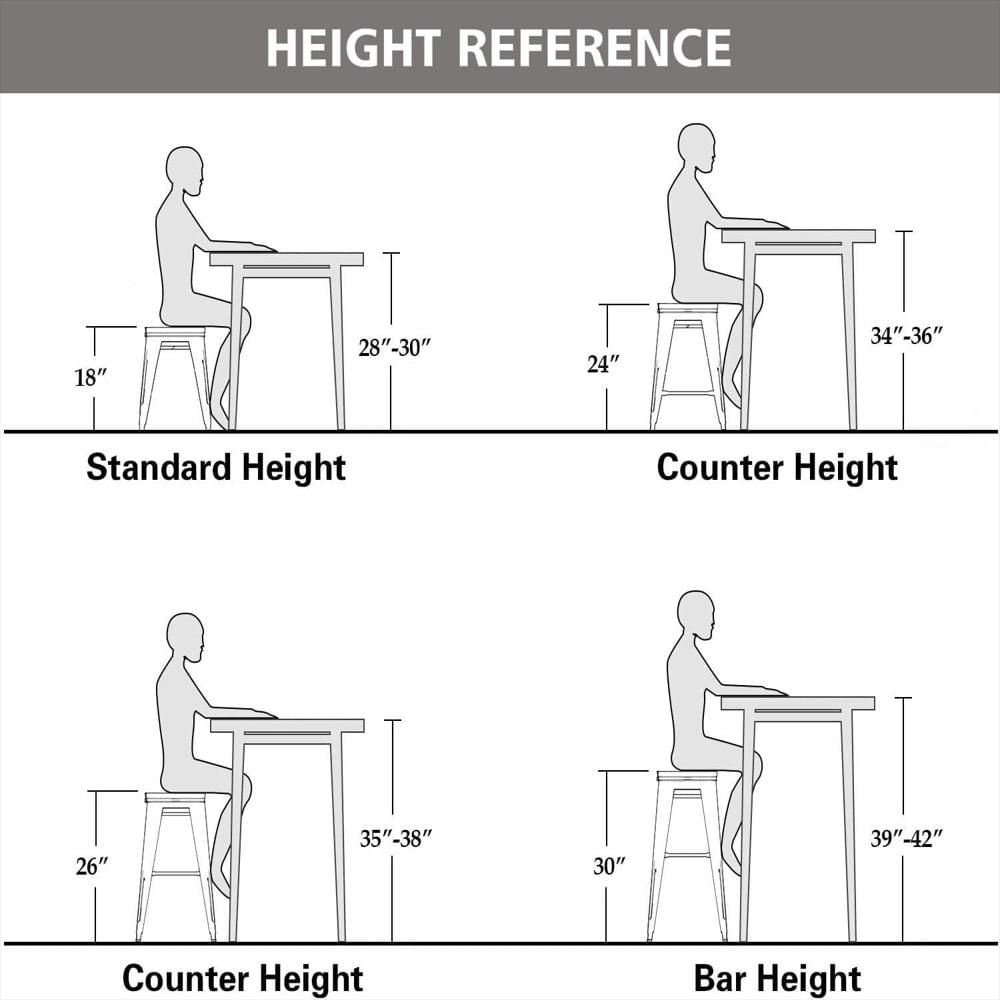 Taburetes De Bar Yongqiang Metal Con Asiento De Madera Juego De 4 Color Blanco 66 Cm img #5
