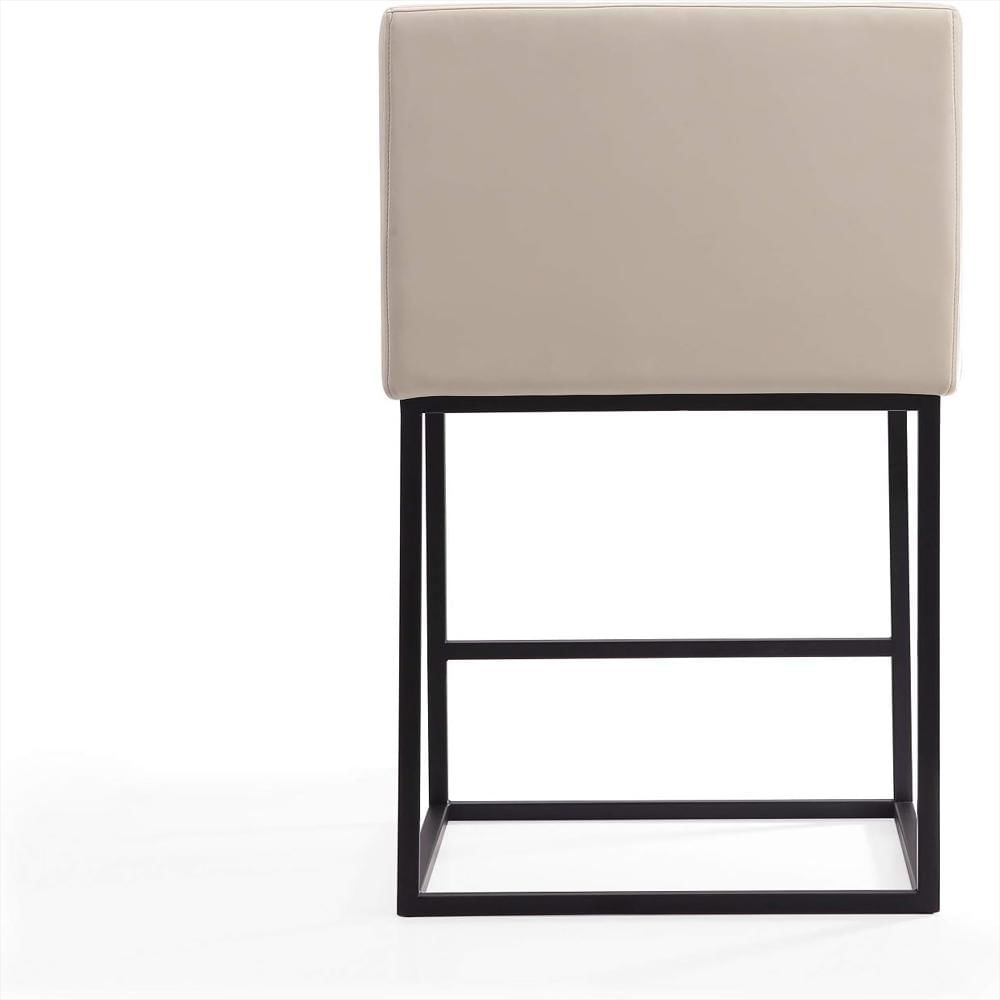 Taburete De Bar Manhattan Comfort Imitación Cuero 96 Cm Diseño Moderno Con Reposapiés img #5