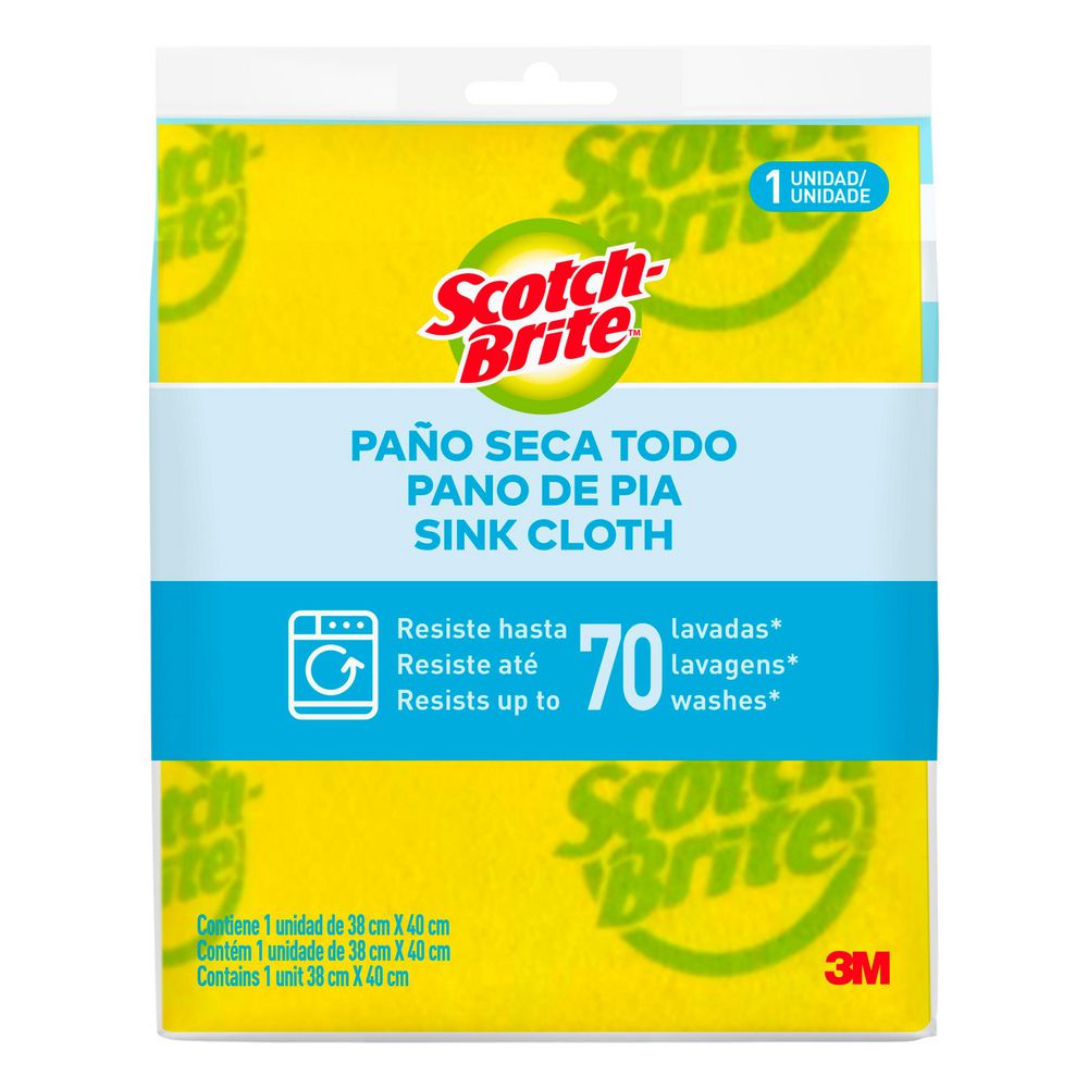 Pano SCOTCH BRITE Seca Todo 38Cm X 40Cm (1  und) img #1