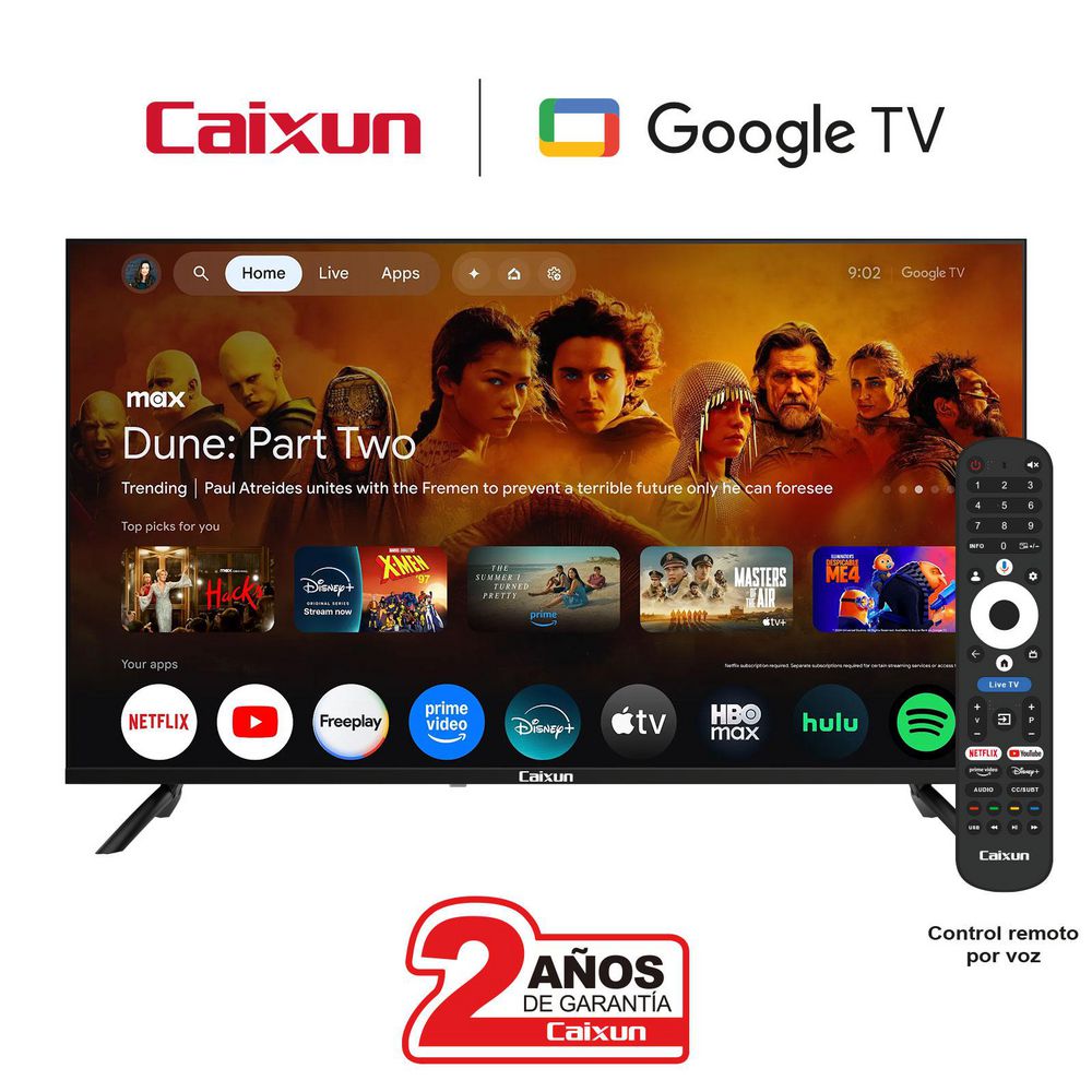Televisor CAIXUN 40 pulgadas LED Fhd Smart TV C40KAFG img #1