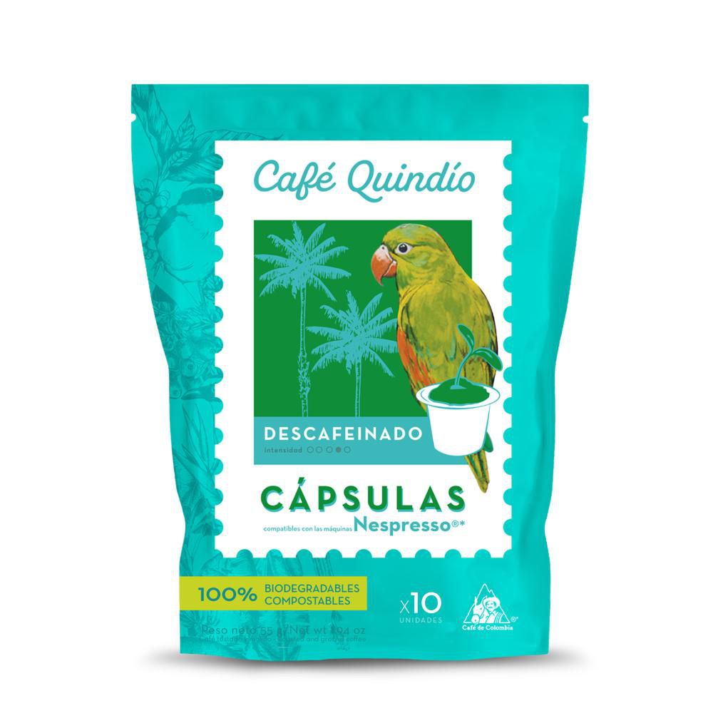 Cápsulas de café CAFE QUINDIO descafeinado (50  gr) img #1