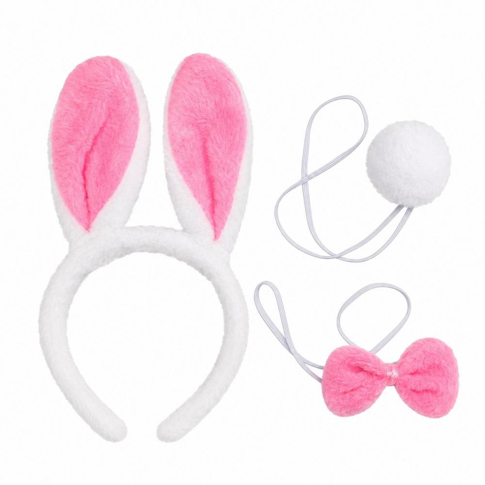 Set De Conejo X 3 Pcs Disfraz Adulto DISCOMER US MARCA EXCLUSIVA LT0133EH img #1