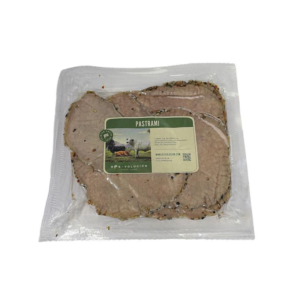 Pastrami de pavo RESVOLUCIÓN CARNE LIBRE porcionado (80  gr) img #1