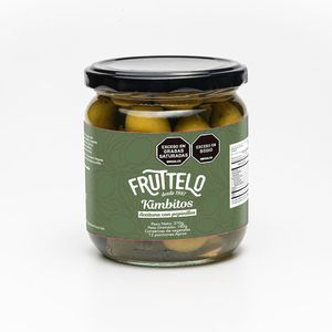Aceitunas Fruttelo kimbitos con pepinillos (180 gr)