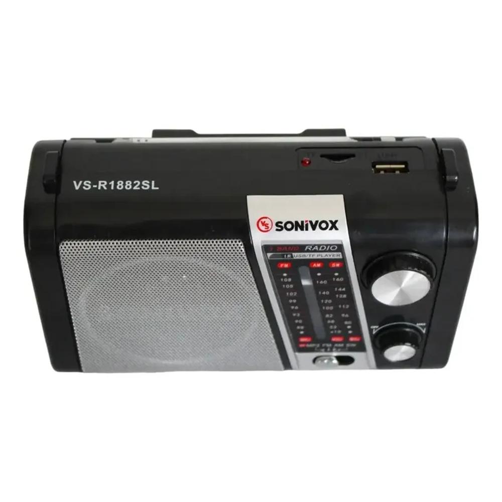 Radio Linterna Recargable Portátil Con Panel Solar Control Remoto Am Fm Sw Bluetooth Usb Mp3 Antena img #3