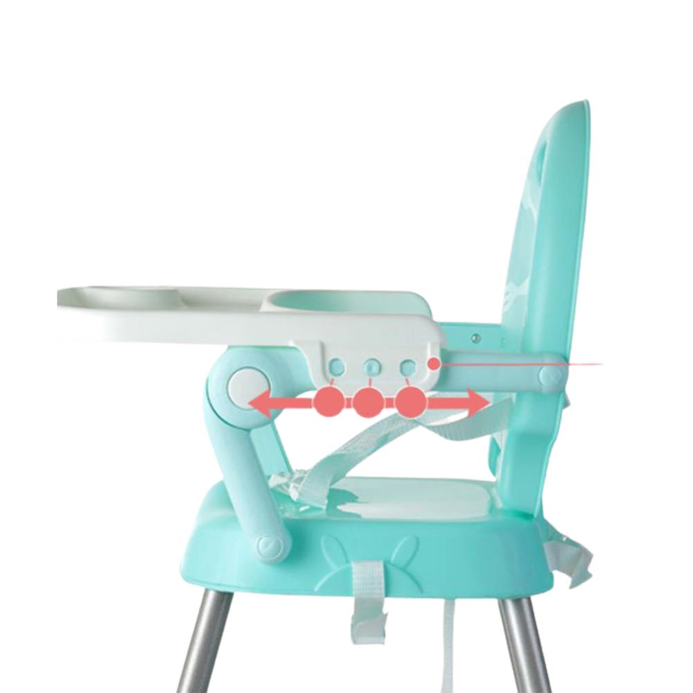 Silla Comedor Bebe 3En1 Plegable Ajustable Altura img #3