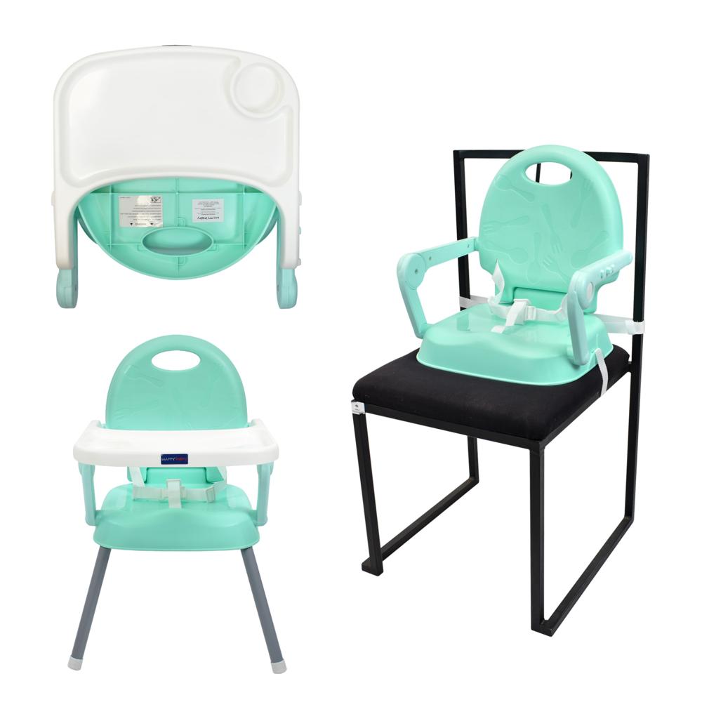 Silla Comedor Bebe 3En1 Plegable Ajustable Altura img #4