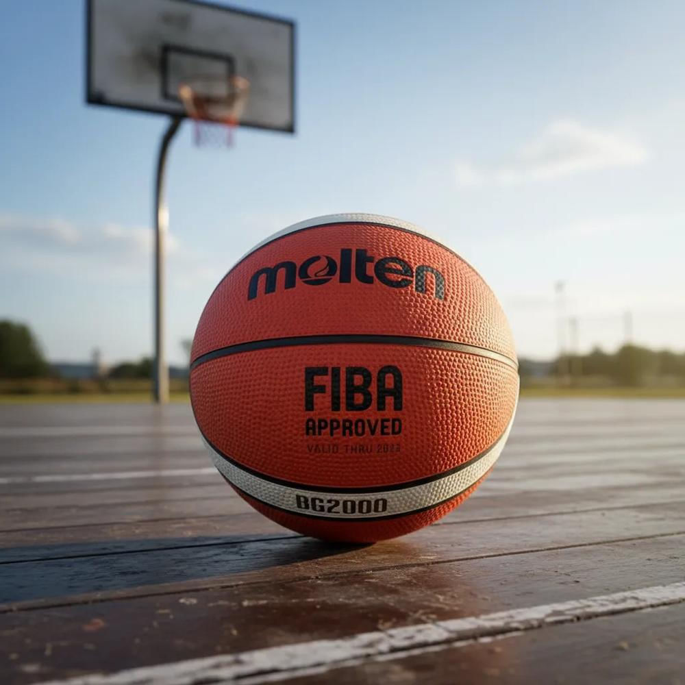 Balón Baloncesto Molten 12 Paneles B5g2000 #5 Caucho Asfalto img #2