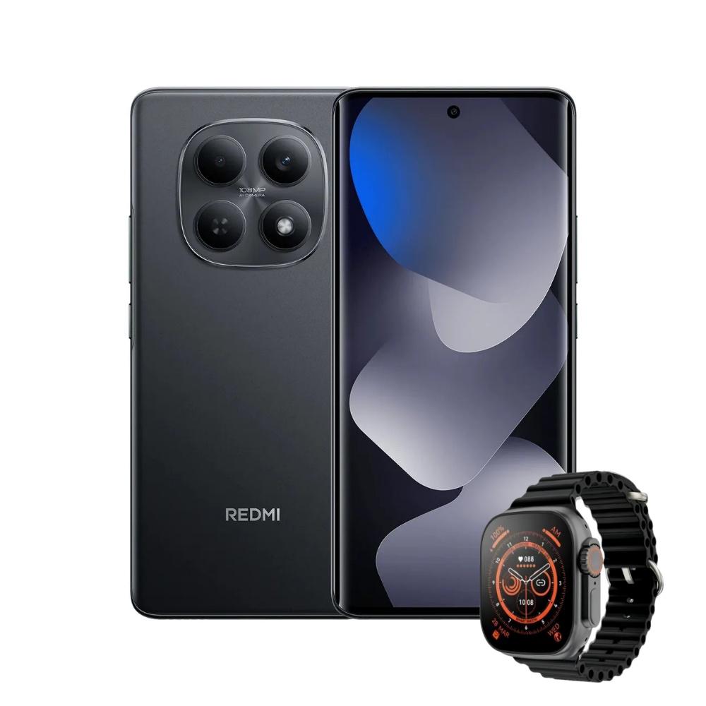 Celular Xiaomi Redmi Note 15 Lte 512Gb 8Gb Ram Negro + Reloj Inteligente img #1