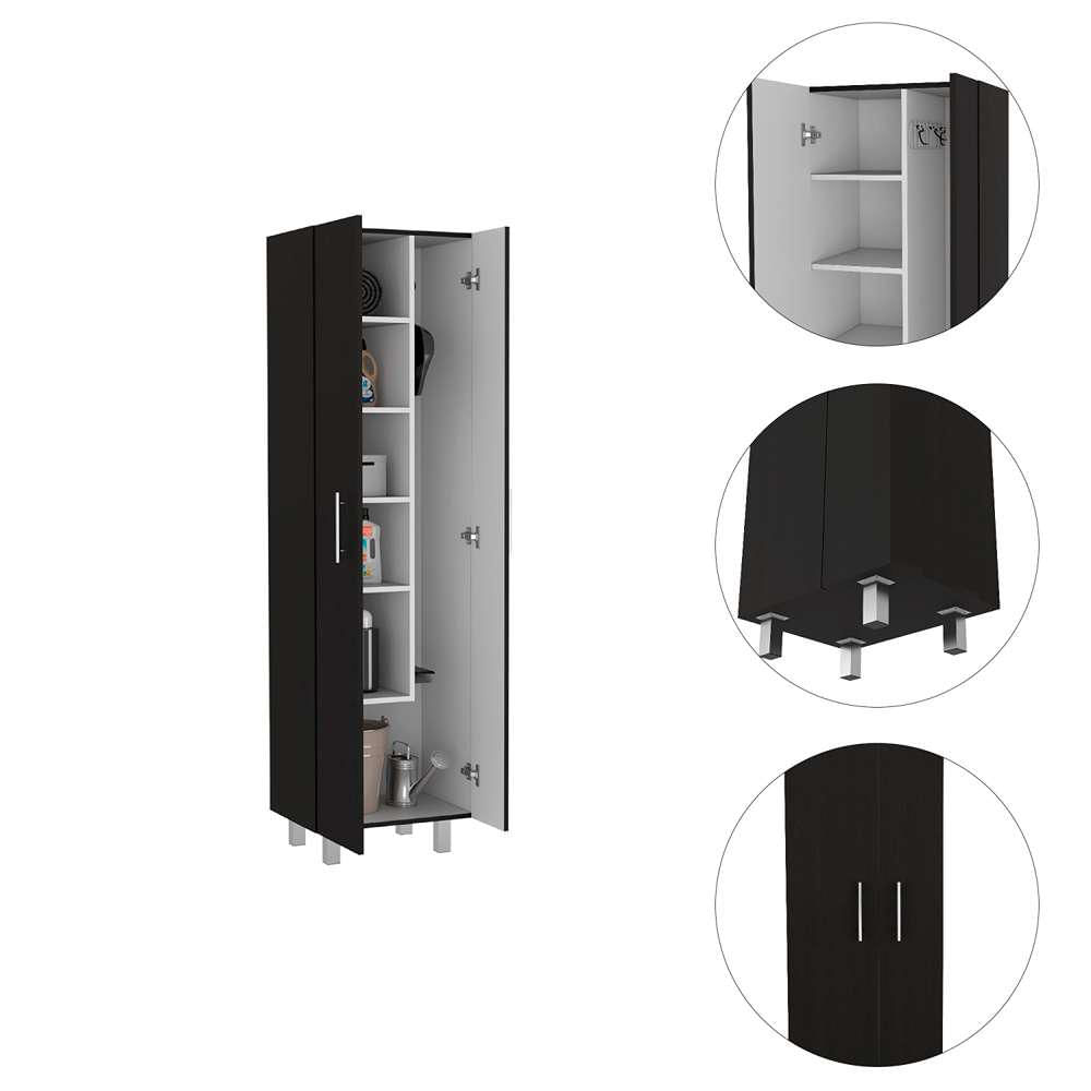 Mueble De Aseo Nala Wengue 50X50cm Con Dos Puertas img #4