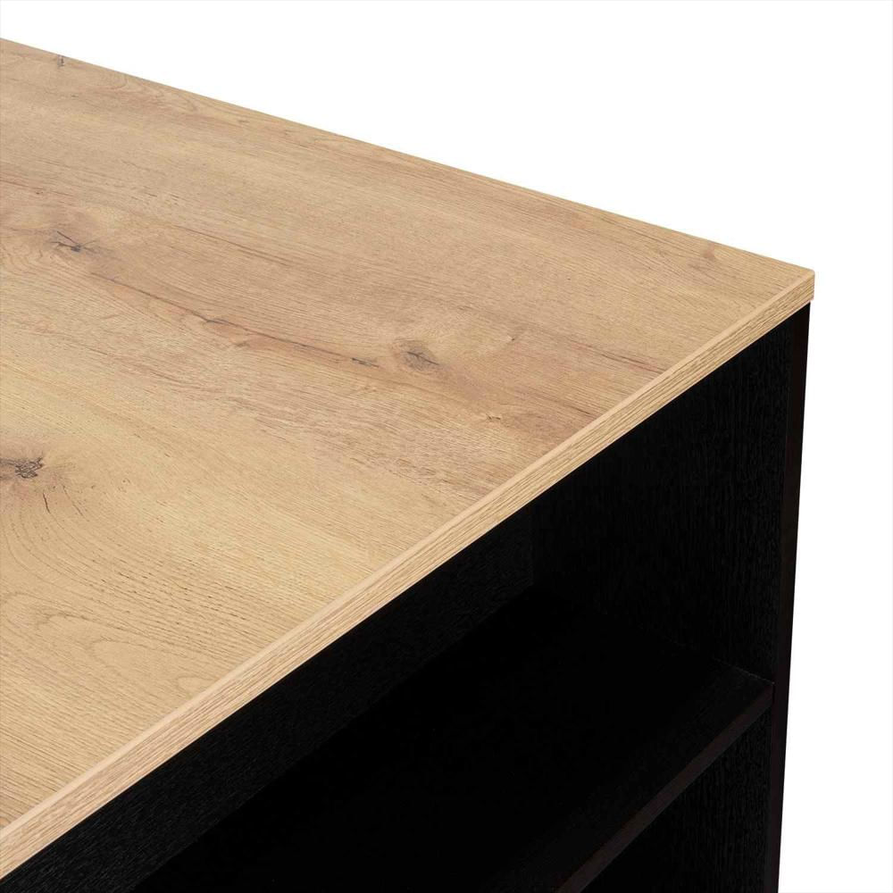 Mesa Auxiliar Tanna Wengue 79 Cm Rectangular Elevada img #5