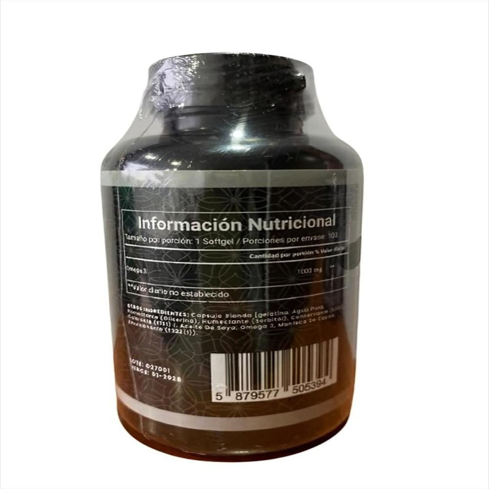 Omega 3 1000Mg 100 Cápsulas img #2