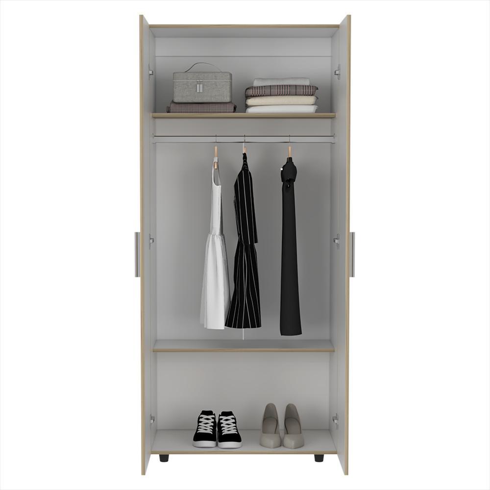 Closet Hogar Duna Y Blanco 80X180.5Cm Con Dos Puertas img #2