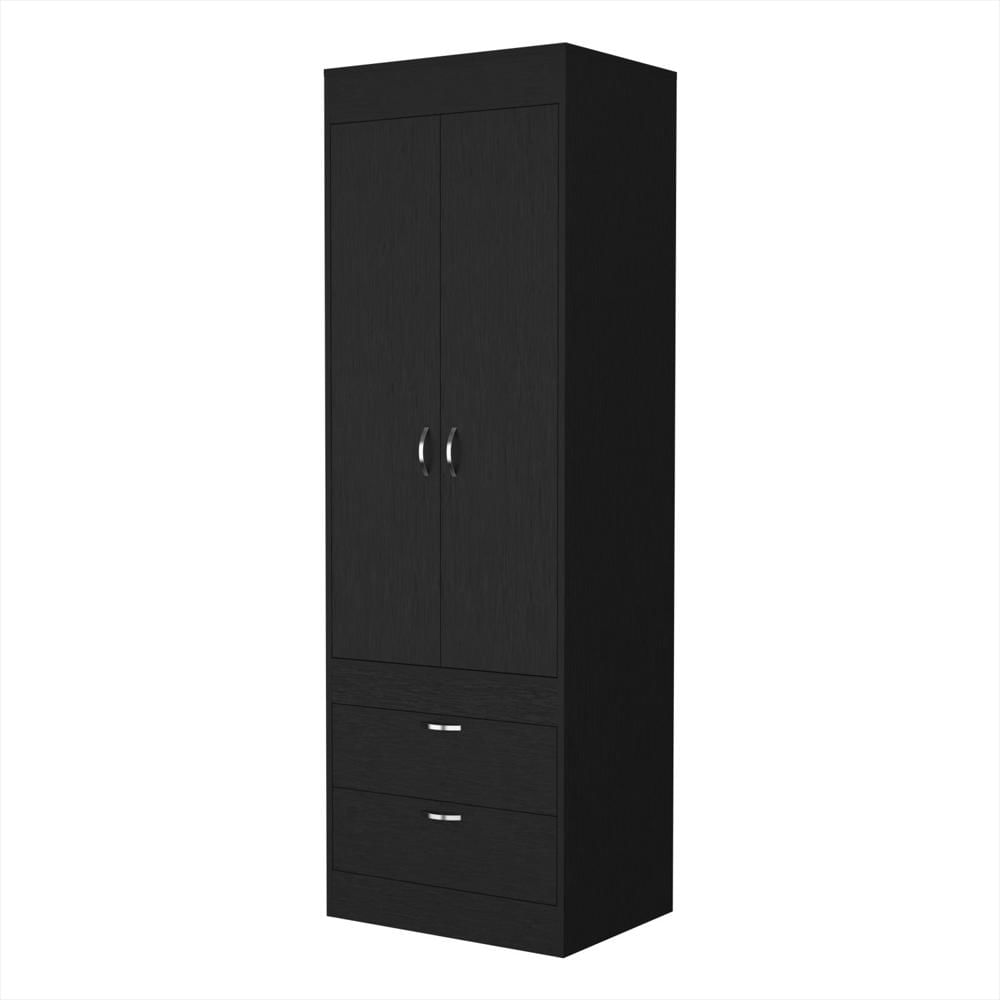 Closet Nocturne Wengue 59 Cm Con Dos Puertas Y Un Cajón img #1