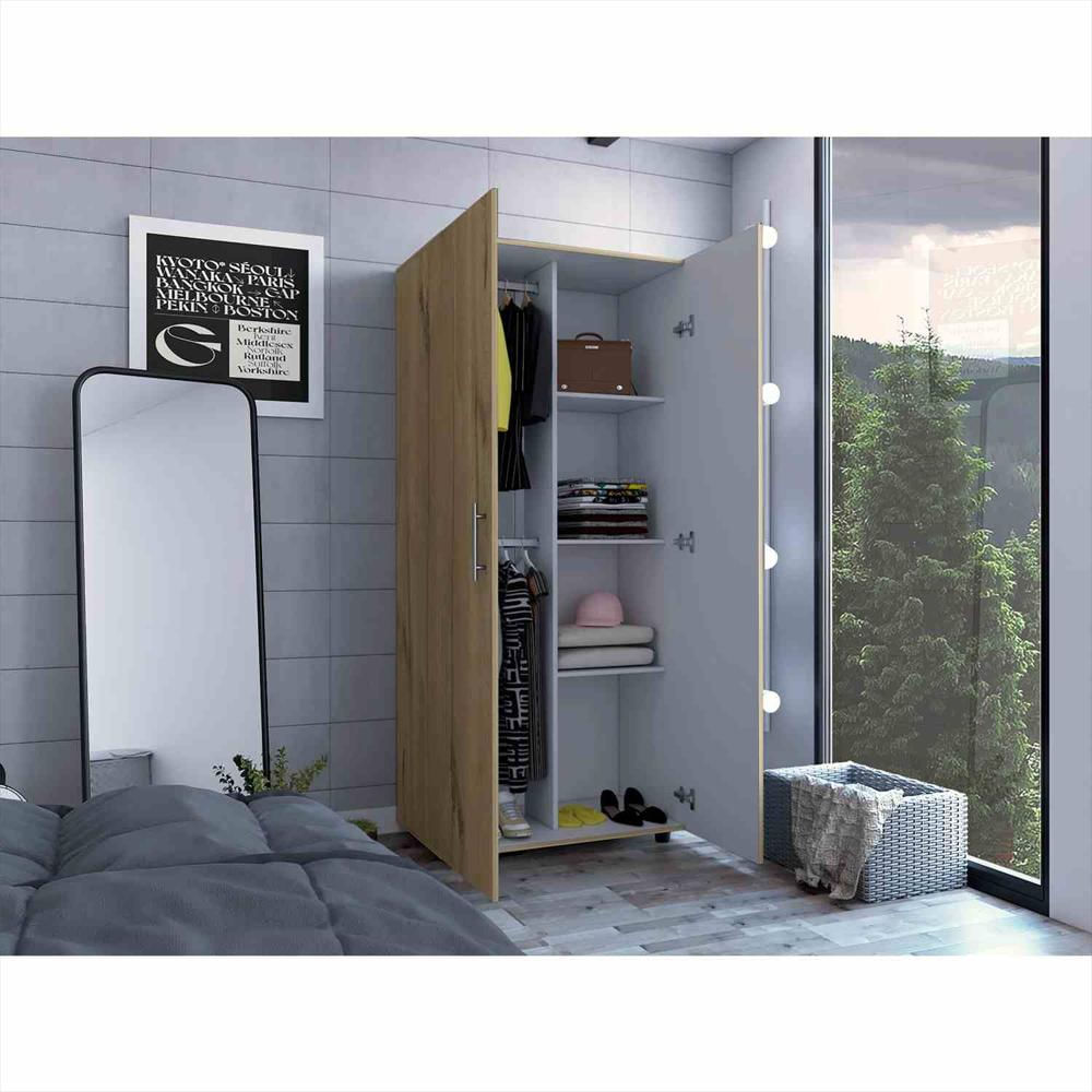 Closet Tera Duna 80X180cm Sin Cajones Con 3 Entrepaños img #5