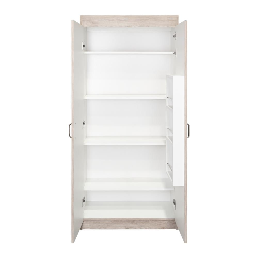 Alacena Varese Ceniza 70X161cm Con Dos Puertas img #2