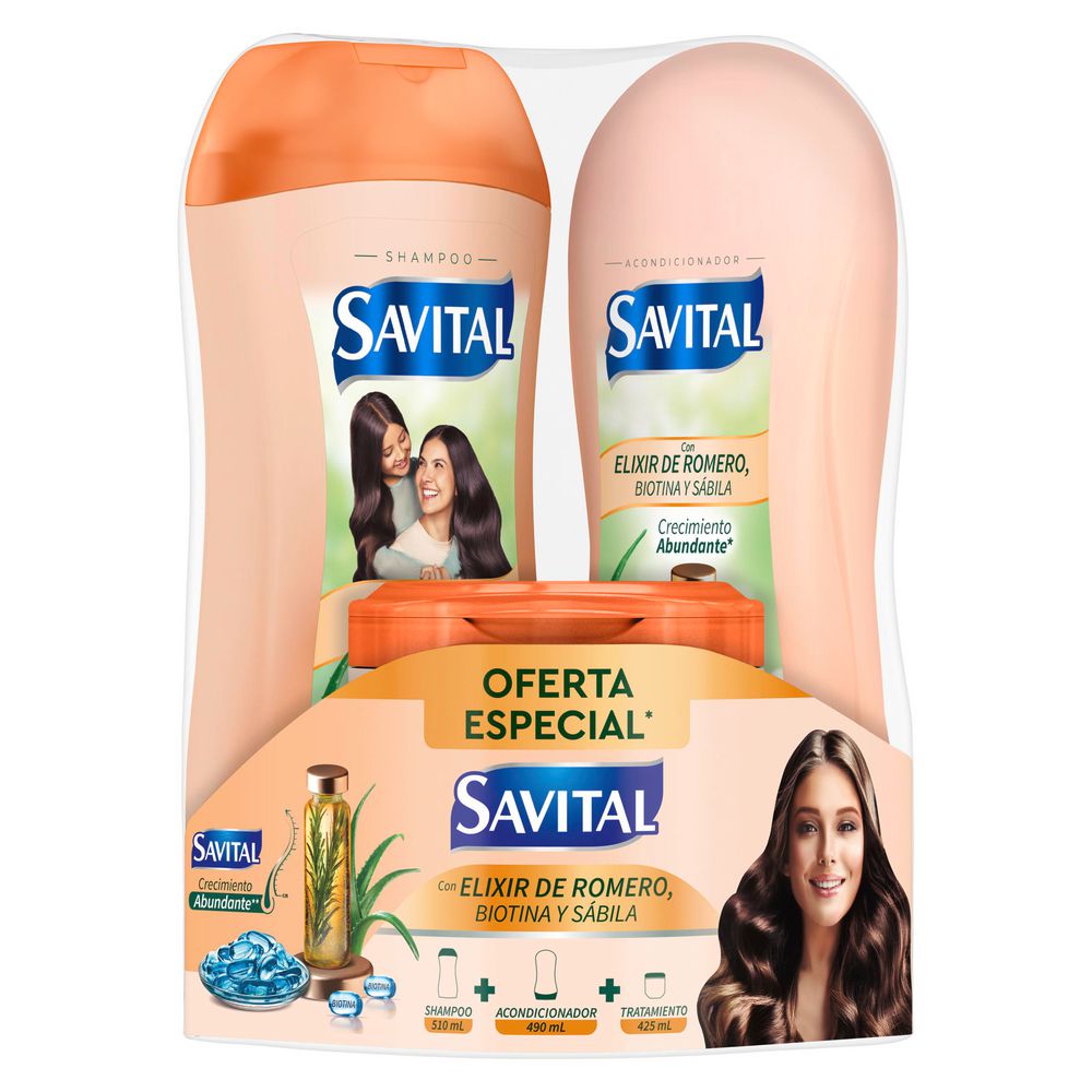 SHAMPOO SAVITAL Elixir Romero (510  ml) img #1