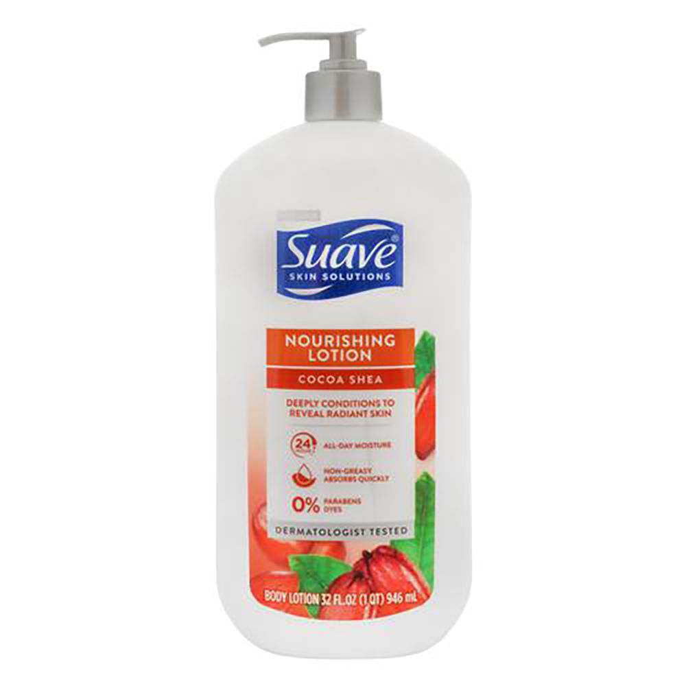 Crema corporal Suave loción nutritiva cacao (946  ml) img #1