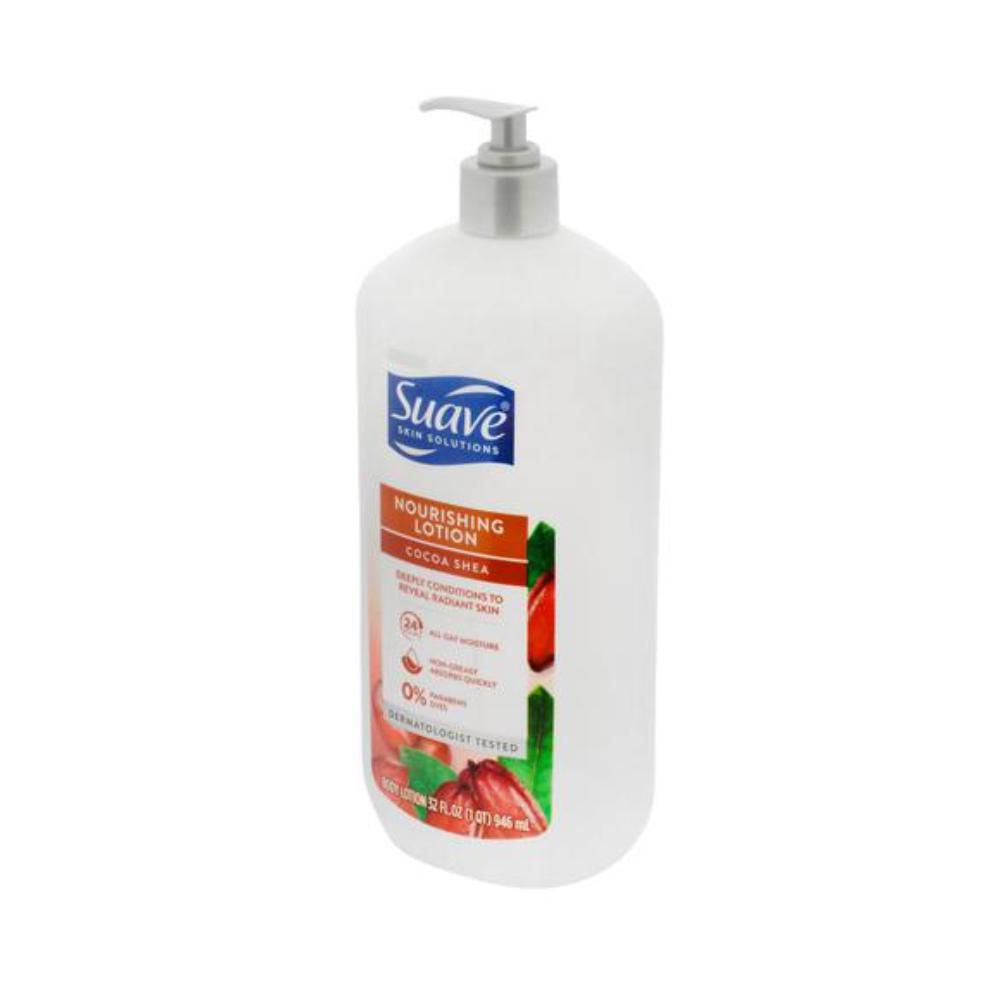 Crema corporal Suave loción nutritiva cacao (946  ml) img #2