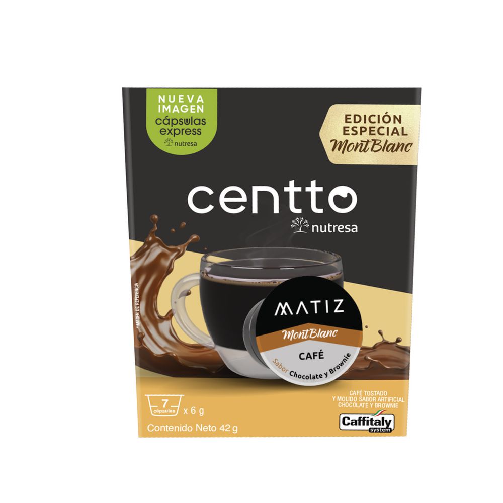 Cápsulas de café CENTTO NUTRESA tentación (42  gr) img #2