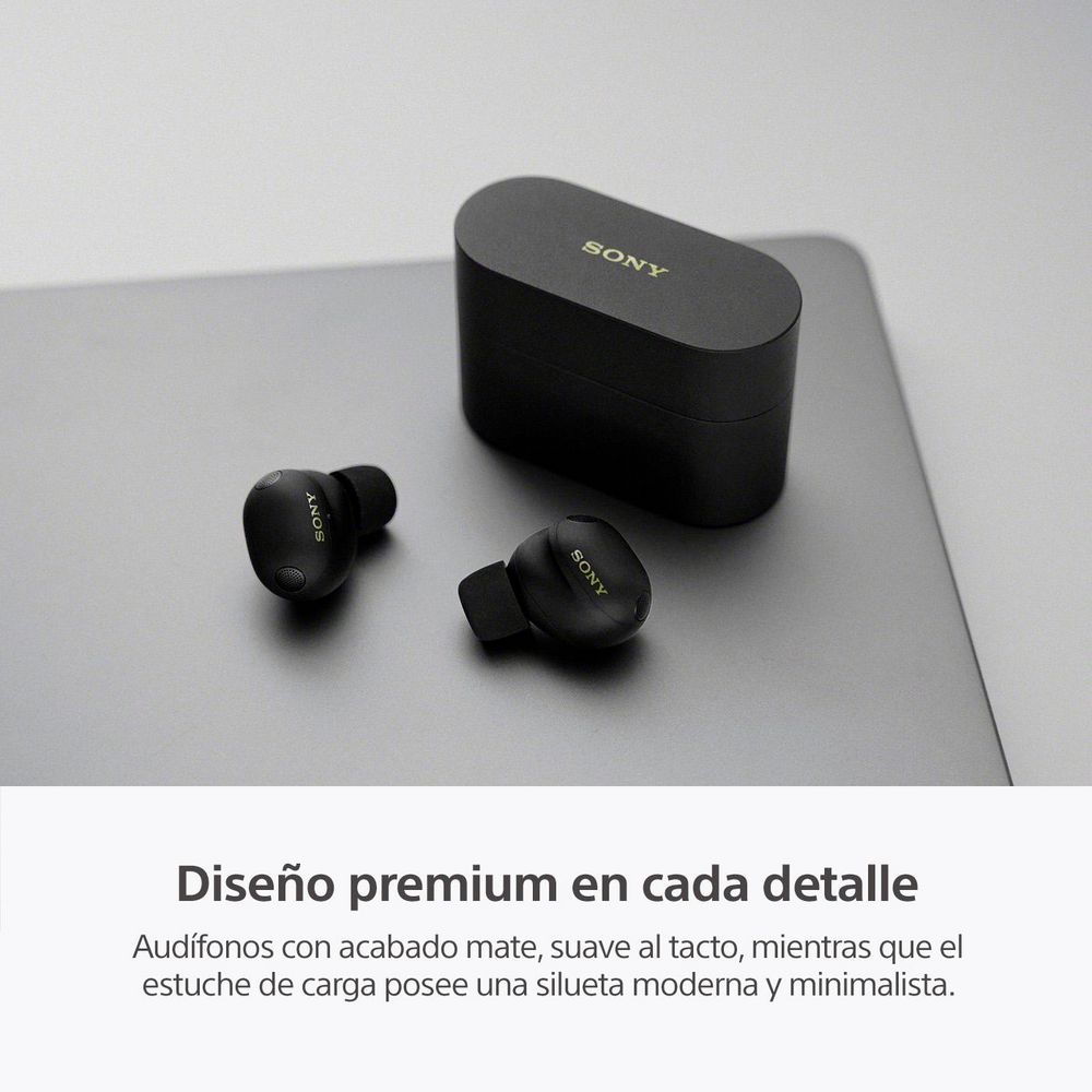 Audifonos Inalámbricos SONY Cancelación de ruido WF1000XM6/B NEGRO img #6