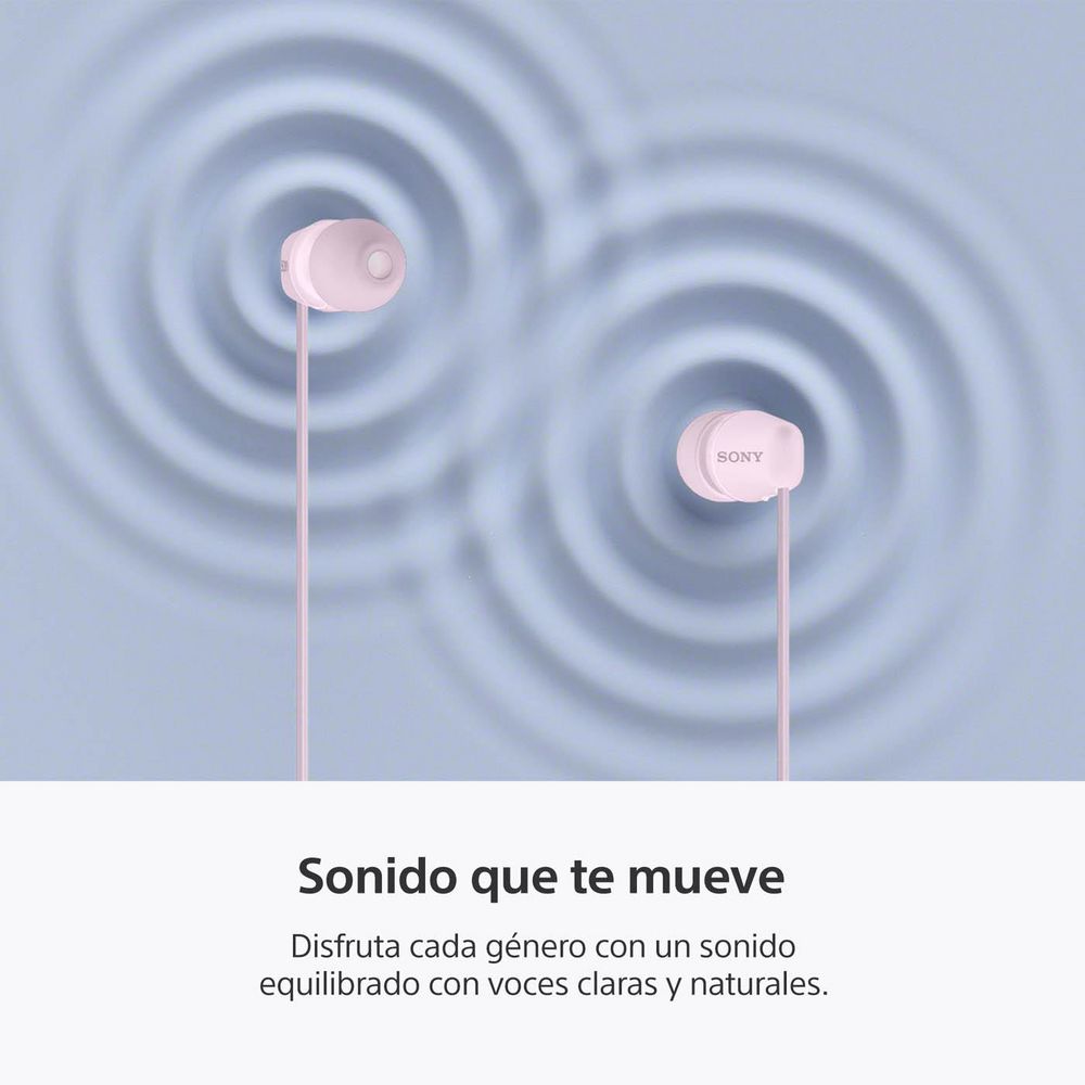 Audifonos Alámbricos SONY In Ear IEREX15C/P ROSADO img #3