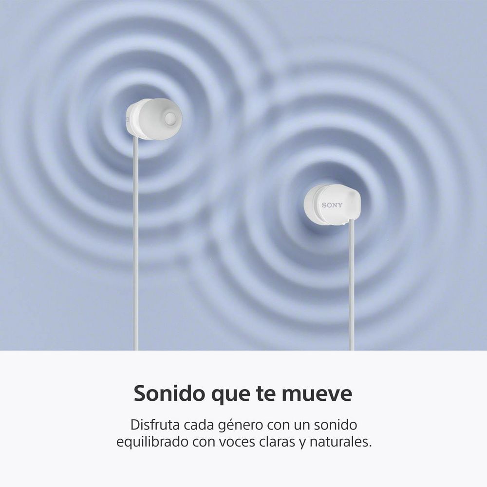 Audifonos Alámbricos SONY In Ear IEREX15C/W BLANCO img #3