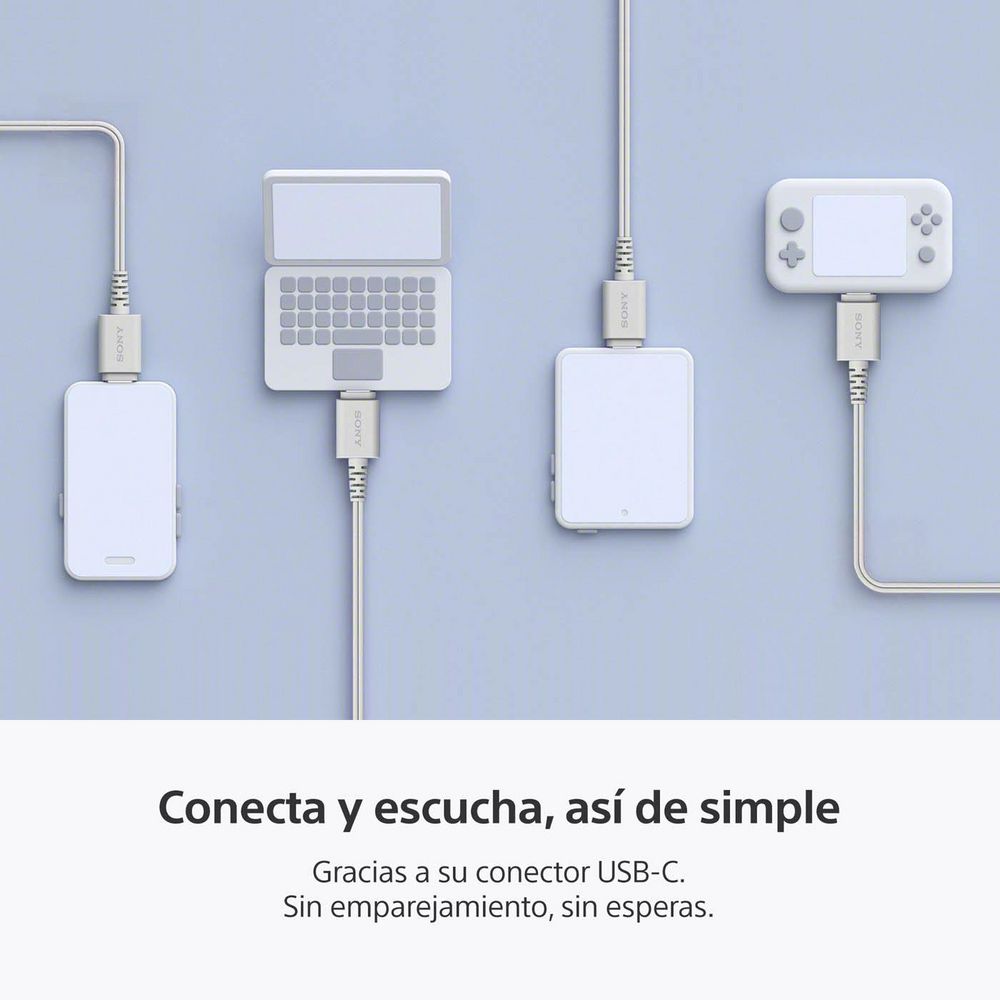 Audifonos Alámbricos SONY In Ear IEREX15C/W BLANCO img #4