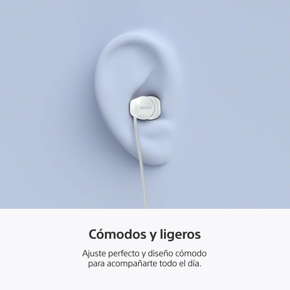 Audifonos Alámbricos SONY In Ear IEREX15C/W BLANCO img #7