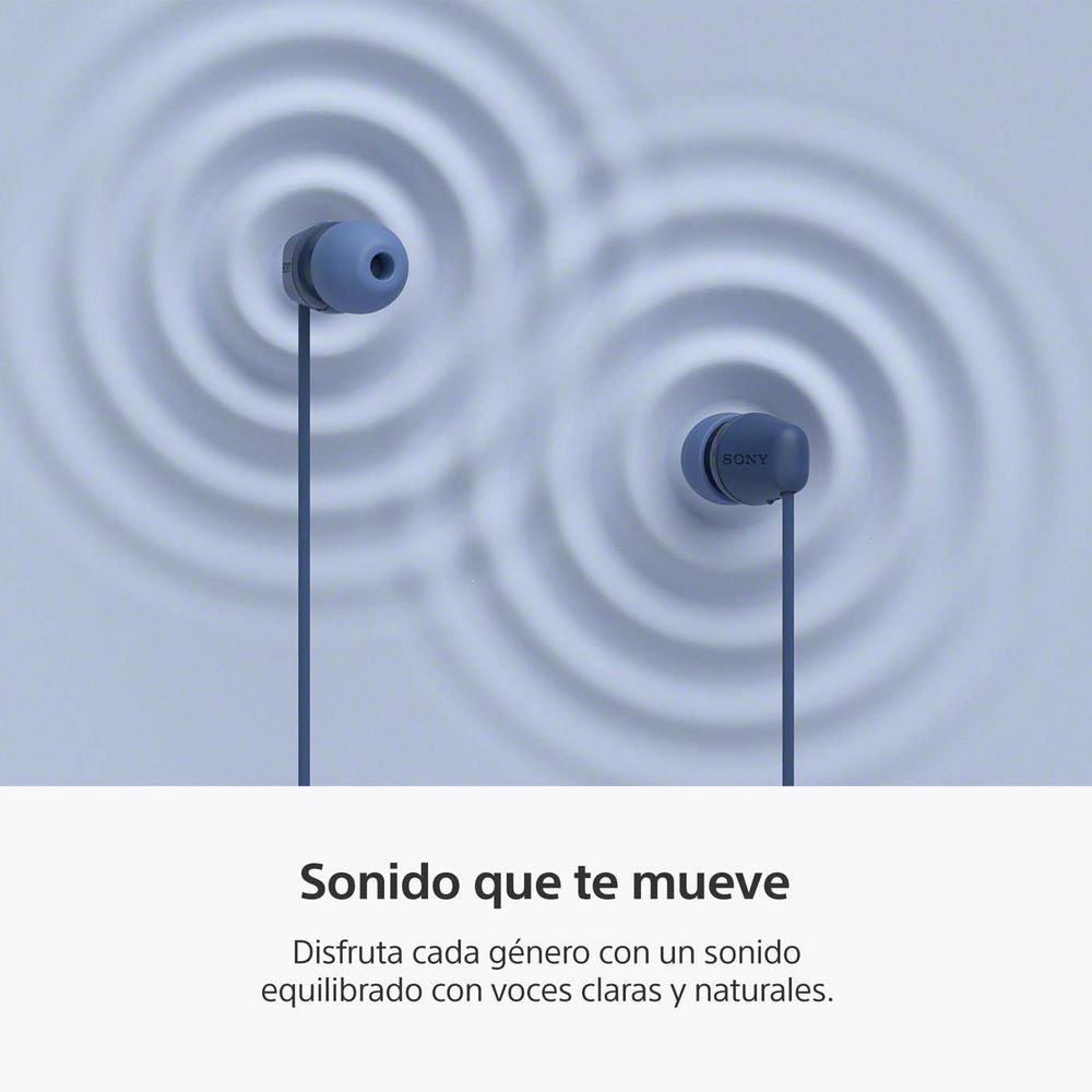 Audifonos Alámbricos SONY In Ear IEREX15C/L AZUL img #3