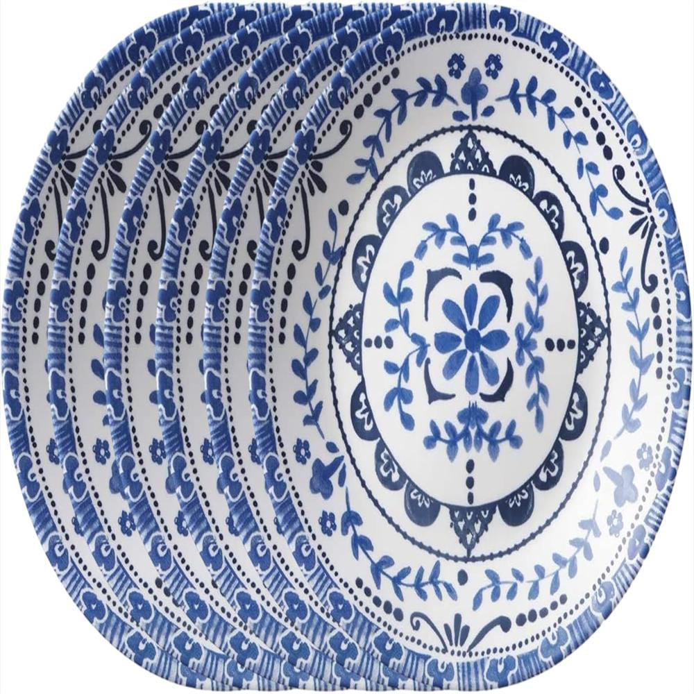 Juego De Platos Corelle Vitrelle Resistente A Astillas 6 Piezas 17 Cm Redondos img #1