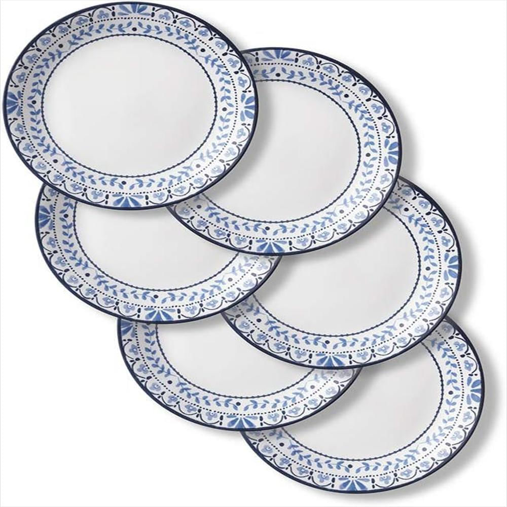Juego De Platos Corelle Vitrelle Resistente A Astillas 6 Piezas 17 Cm Redondos img #5