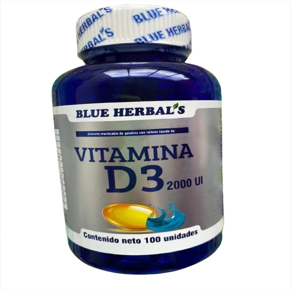 Vitamina D3 2000Ui 100 Cápsulas img #1