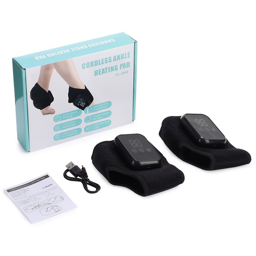 Masajeador Inalámbrico Para Tobillo Con Calor 2 Piezas img #2