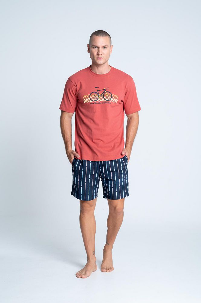 Pantalon Pijama Corto Short BRONZINI img #4
