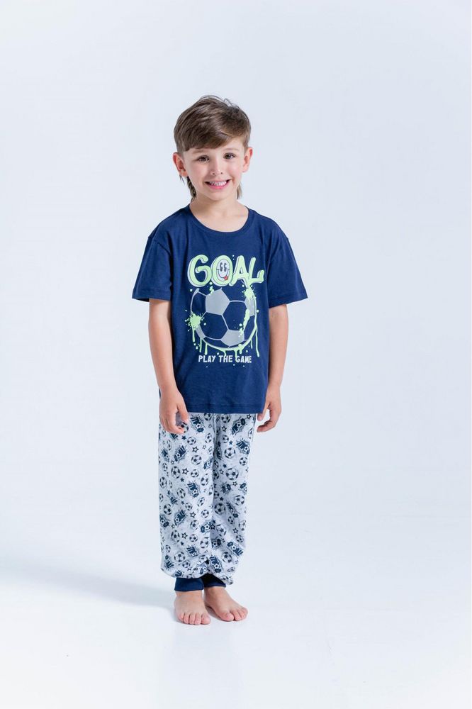 Pijama Corta Larga BRONZINI img #1