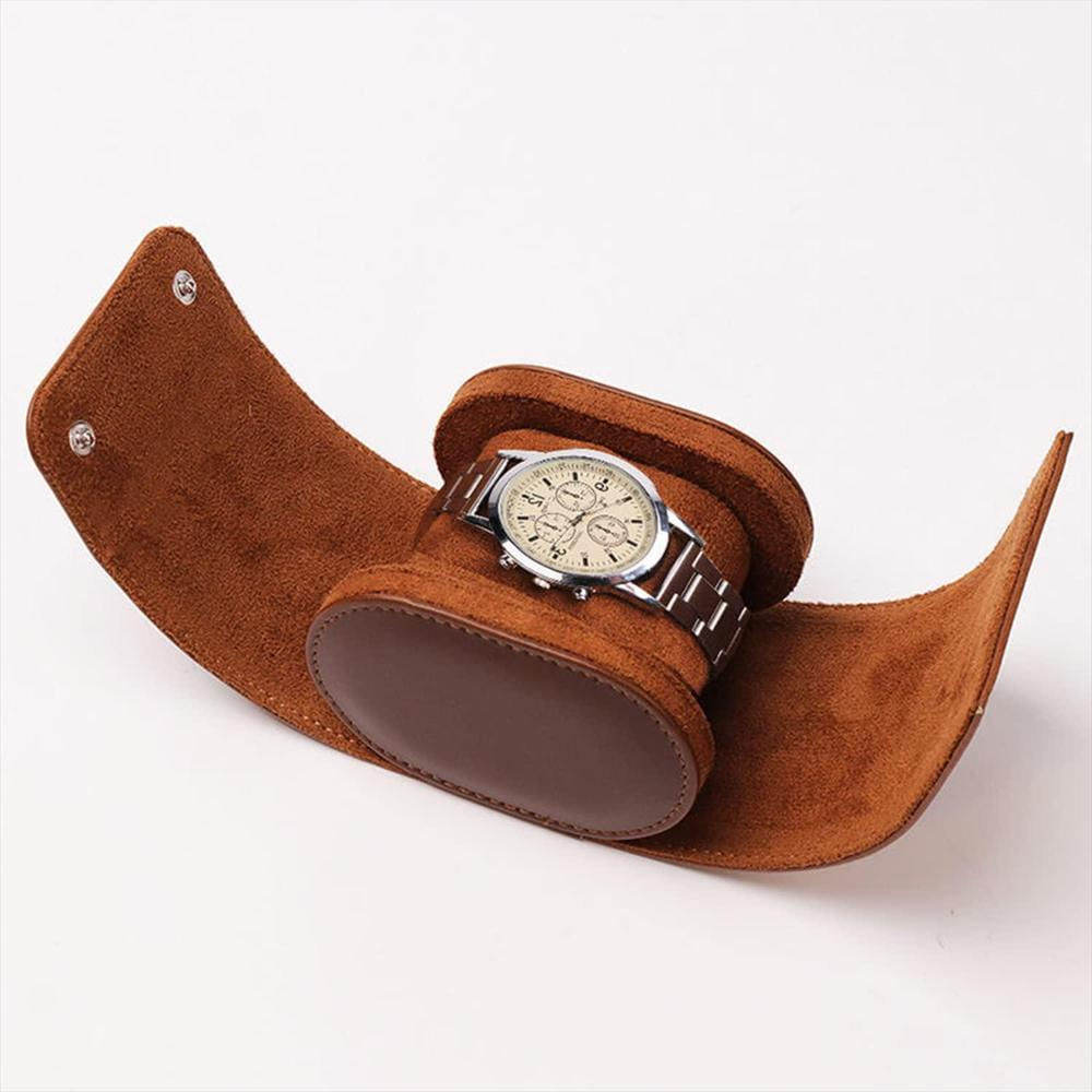 Estuche De Viaje Para 1 Reloj De Cuero Con Divisores img #5
