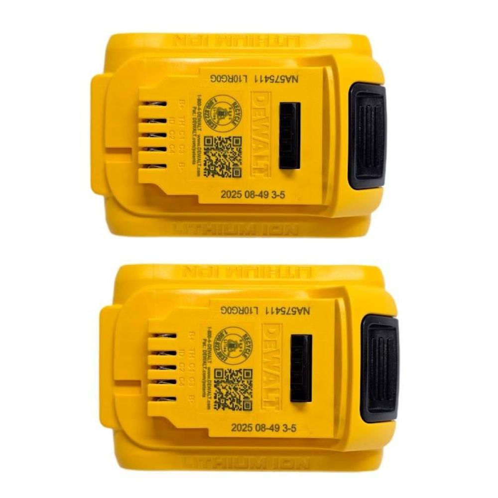 Pack De 2 Baterías Dewalt Dcb205 2 20V Max 5.0Ah Litio 2025 img #4