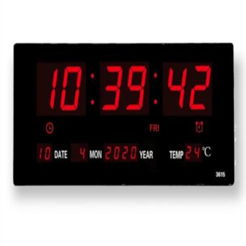 Reloj Y Calendario De Pared Digital img #1