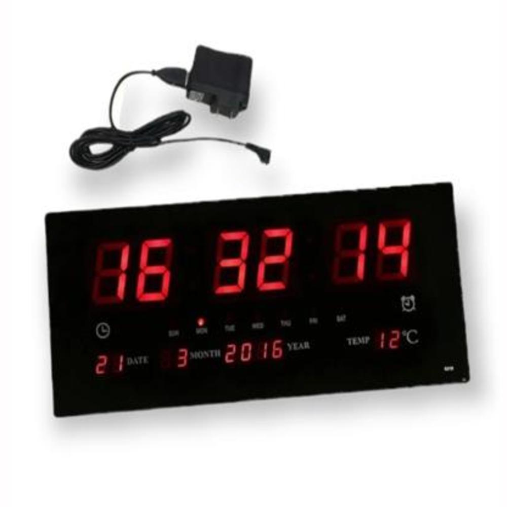 Reloj Y Calendario De Pared Digital img #2
