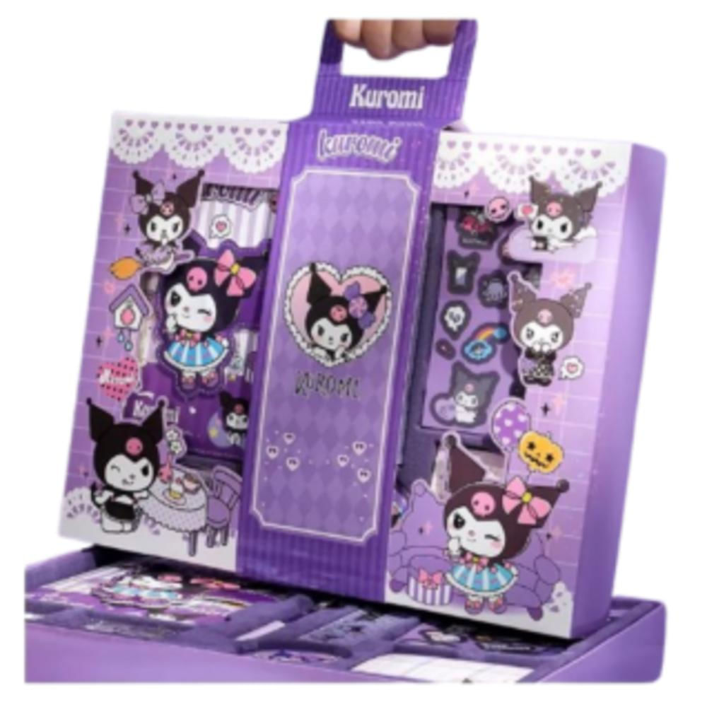Set De Maquillaje Infantil Kuromi Con Estuche Pulsera img #1