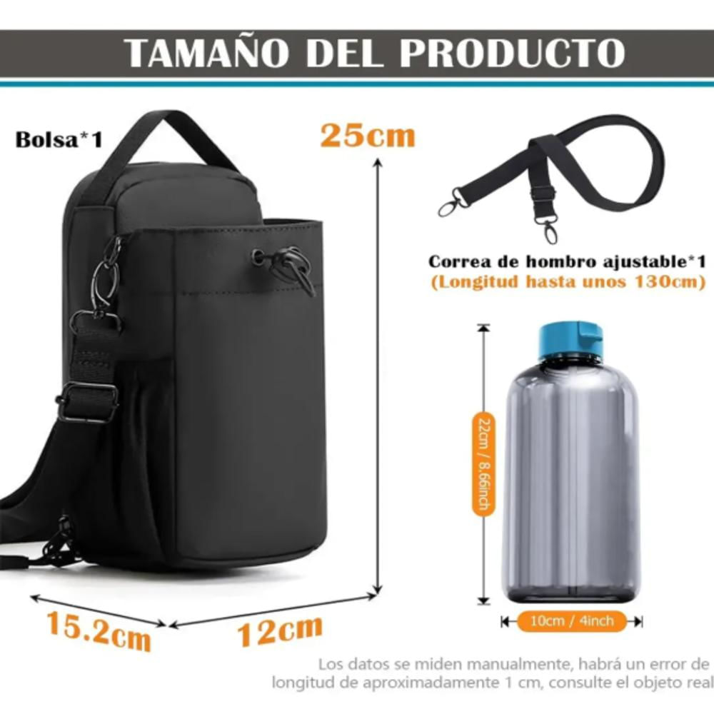 Bolsa Magnética Gimnasio Portátil Para Botella Agua Celular img #2