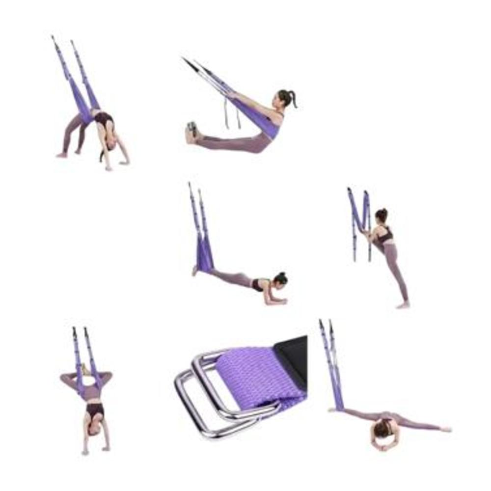 Banda Columpio Yoga Hamaca Pilates, Ejercicios Y Estiramientos img #2